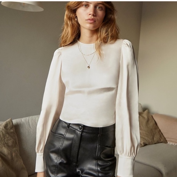 Wilfred Besalu Blouse in Scarab Green - Picture 3 of 3